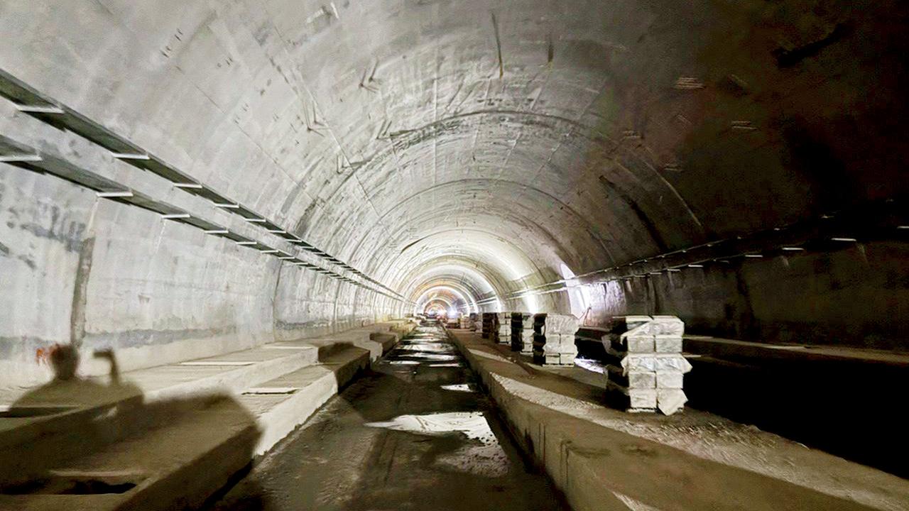 A 2.6-kilometer tunnel along the Panvel-Karjat route will shorten commutes in Mumbai.
